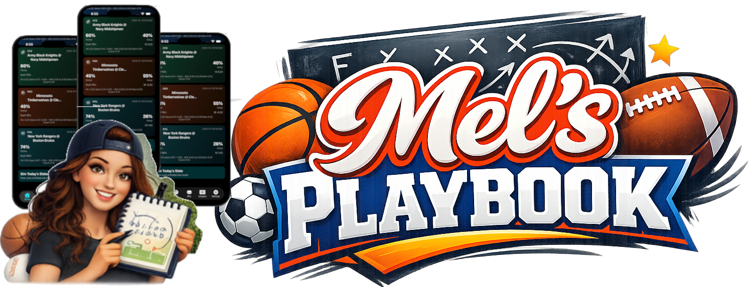 Mel’s Playbook Banner